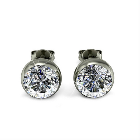 MYC - Mond- und Geburtsstein-Set - Silber und Kristall