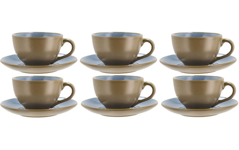 Bitz - Kaffeetasse Wood 240 ml - 6 Stück