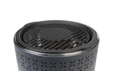 Krafter - Holzkohle-Tischgrill Rotondo - Schwarz