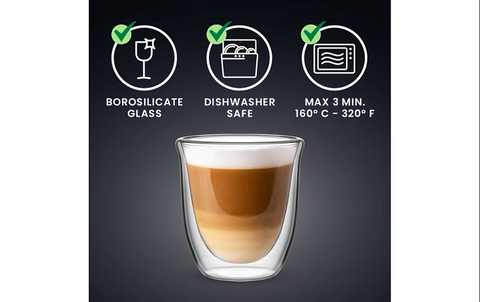 Bialetti - Cappuccino Becher Firenze 200 ml - 2 Stück