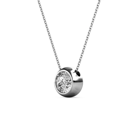 MYC - Mond- und Geburtsstein-Set - Silber und Kristall
