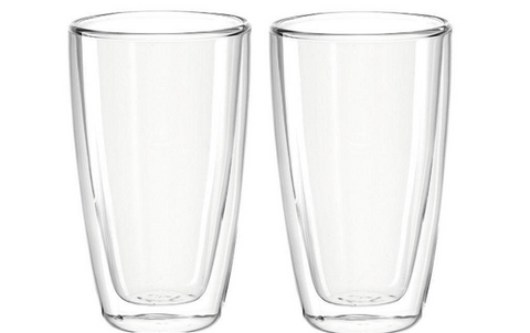 Montana - Kaffeebecher Enjoy - 330 ml - 2 Stück - Transparent