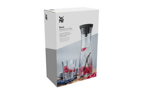 WMF Karaffe 1 Liter - 3-teilig