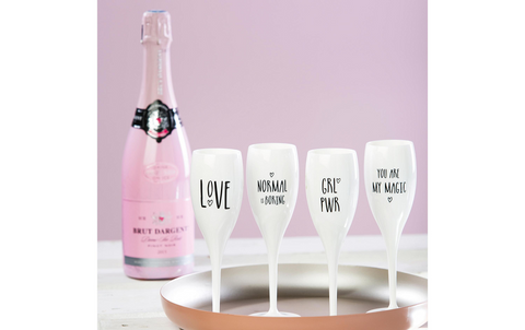 Koziol - Superglas - GRL PWR - weiss - 100 ml