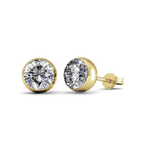 MYC - Mond- und Geburtsstein-Set — Gold und Kristall
