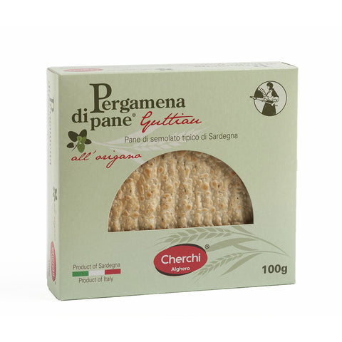 Cherchi - Pergamena di Pane Guttiau Origano - 100 Gramm