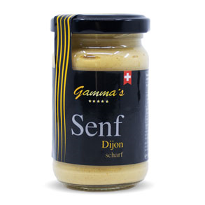 Gamma's Senf Dijon scharf - 100 ml
