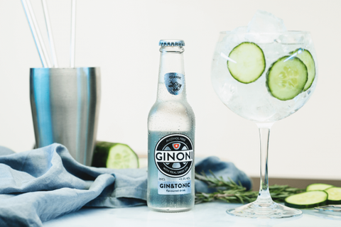 Ginoni - Soft-Drink Classic - ohne Alkohol - 4 x 20 cl