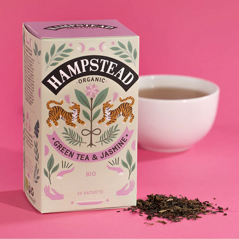 Hampstead Tea - BIO Green Tea & Jasmine - 40 Gramm