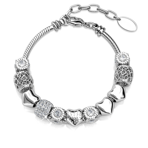 MYC Paris - Armband Radiant Charm - Silber und Kristall