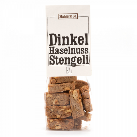 Bio Dinkel-Haselnusstengeli Eichberg - 100 Gramm