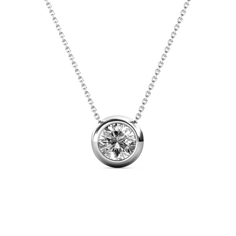 MYC - Mond- und Geburtsstein-Set - Silber und Kristall