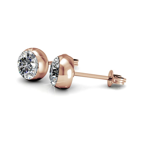 MYC - Mond- und Geburtsstein-Set - Roségold und Kristall