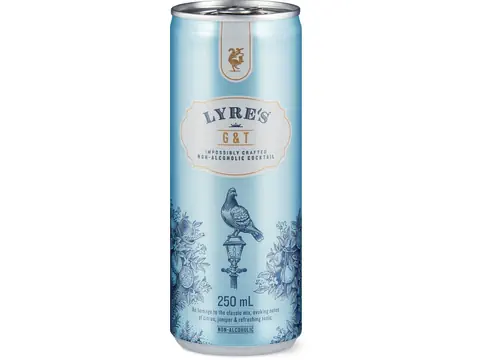 Lyre's Gin Tonic - alkoholfrei - 250 ml