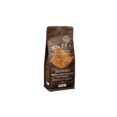 Kaffa Wildkaffee Espresso Bohnen - 220 Gramm