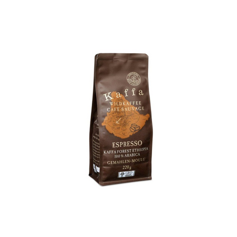 Kaffa Wildkaffee Espresso gemahlen - 220 Gramm