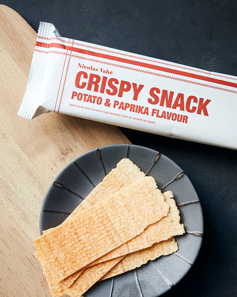 Nicolas Vahé – Crispy Snack - Potato - Paprika – 75 Gramm