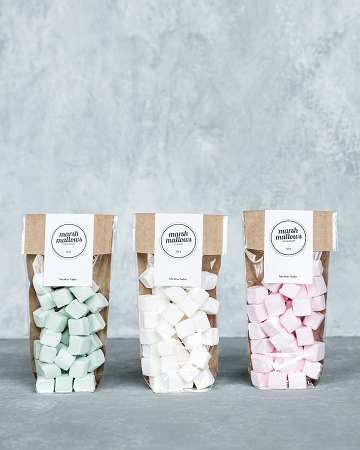 Nicolas Vahé - Marshmallows - klassisch - 125 Gramm