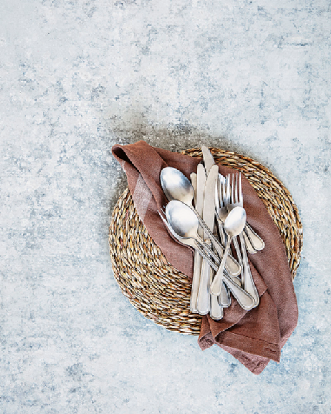 ACAIN - Untersetzer aus Seegras - 2er Set - 29 cm