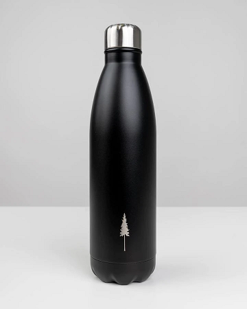 Nikin – Trinkflasche schwarz – 350 ml