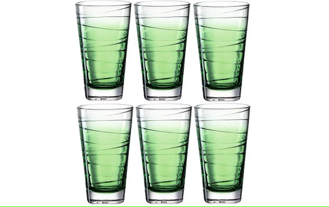 Leonardo - Trinkglas Vario Struttura - 280 ml - 6 Stück