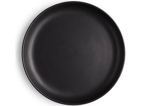 Eva Solo - Frühstücks-Dessertteller - Nordic Kitchen - 4 Stück - Schwarz - 17 cm