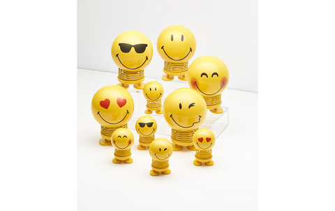 Hoptimist Aufsteller Bumble Smiley - Gelb