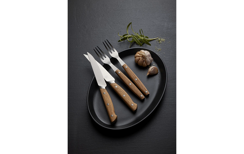 Morsö - Steakbesteck-Set Foresta - 4-teilig - Braun