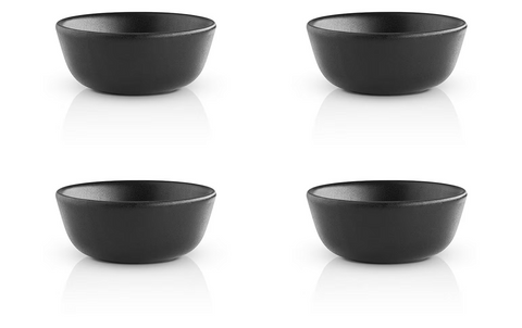 Eva Solo - Snackschale Nordic Kitchen - 9 x 3.7 cm - 4 Stück - Schwarz