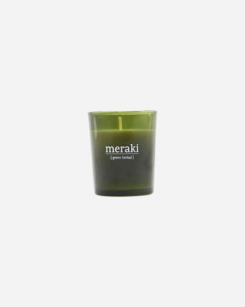 Meraki - Duftkerze - Green Herbal - 60 Gramm