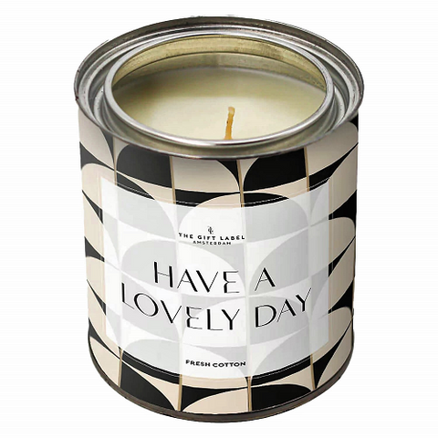 The Gift Label - Duftkerze – Have a lovely day - 90 Gramm