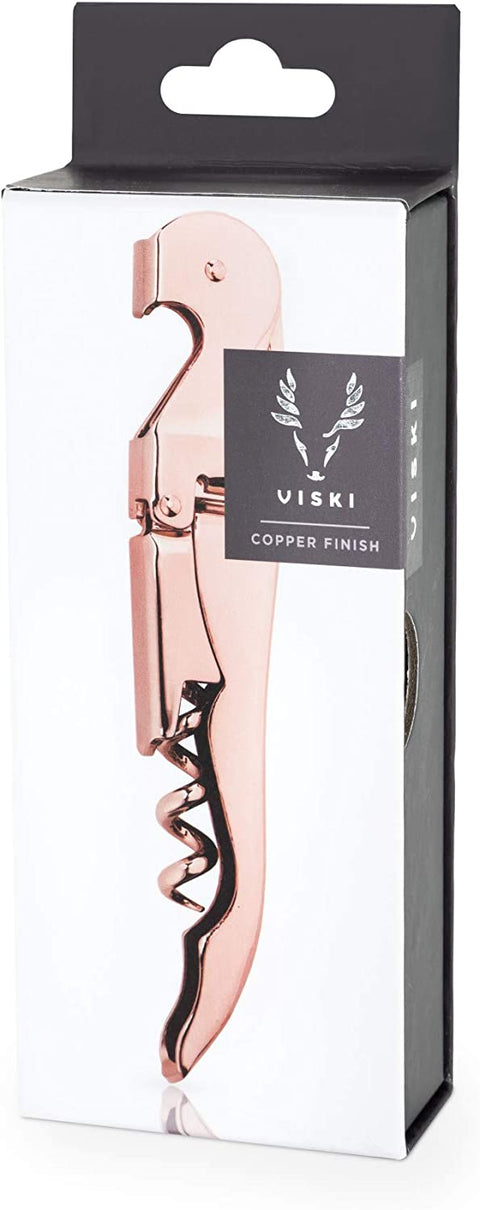VISKI Korkenzieher – Edelstahl – Kupferfarben