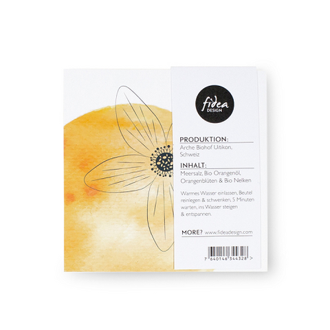Fidea Blüten Kräuter Salzbad mit Orangen & Nelke