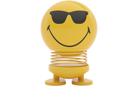 Hoptimist Aufsteller Bumble Smiley - Gelb