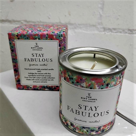The Gift Label - Duftkerze – Stay fabulous – 90 Gramm