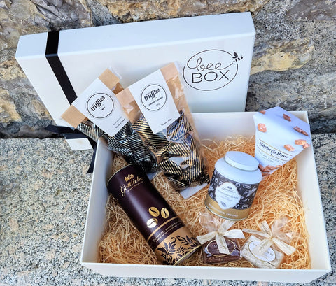 Genussbox Kaffee-Kakao-Truffes-Läckerlis