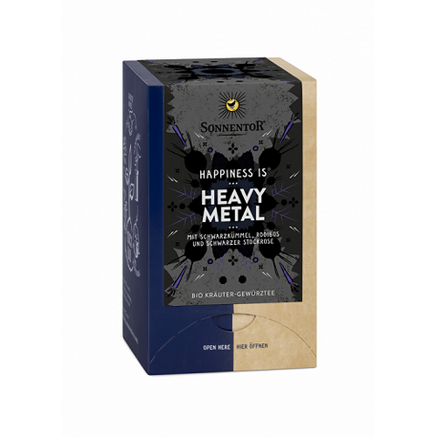 Sonnentor Bio Gewürz Kräutertee – HEAVY METAL - 27 Gramm