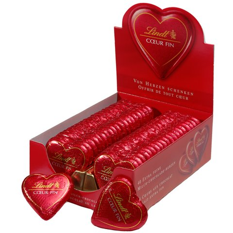 Lindt Herz Milchschokolade - 24 Gramm