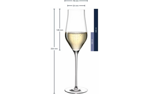 Leonardo - Champagnerglas Brunelli 340 ml - 6 Stück