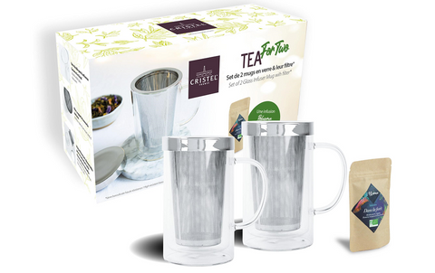 Cristel - Tee-Set Tea for Two 400 ml - 2 Stück
