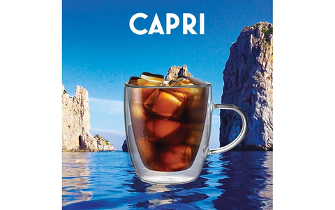 Bialetti - Kaffeetasse Capri - 350 ml - 2 Stück - Transparent