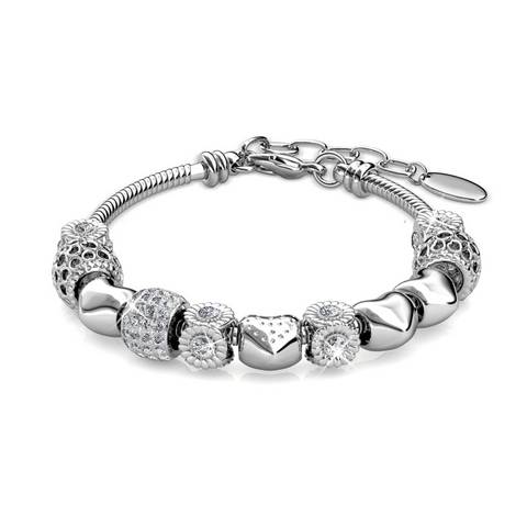 MYC Paris - Armband Radiant Charm - Silber und Kristall