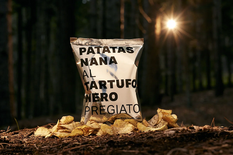 Patatas Nana Chips Tartufo Nero - 40 Gramm
