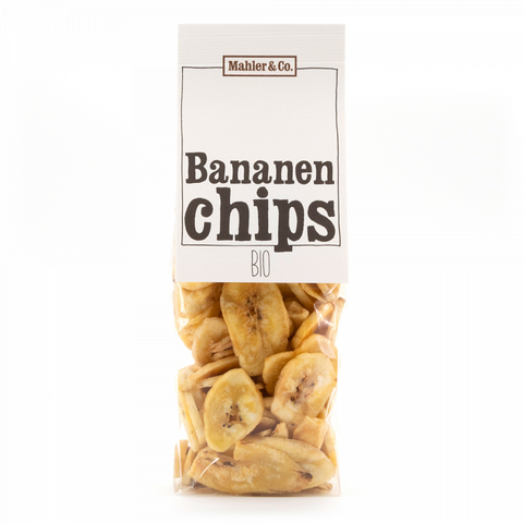 Mahler - Bio Bananen Chips ungesalzen - 120 Gramm