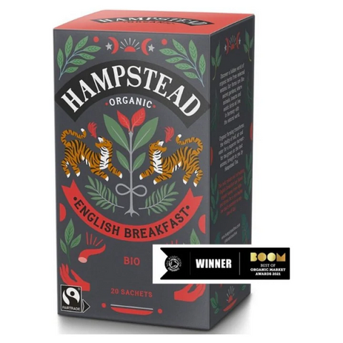 Hampstead Tea - English Breakfast Black Tea - BIO - 40 Gramm