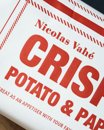 Nicolas Vahé – Crispy Snack - Potato - Paprika – 75 Gramm