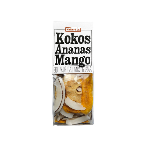 Mahler - Bio Tropical Mix  – Kokos Ananas Mango - 125 Gramm