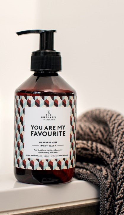 The Gift Label – Body Wash – You are my favourite – 250ml