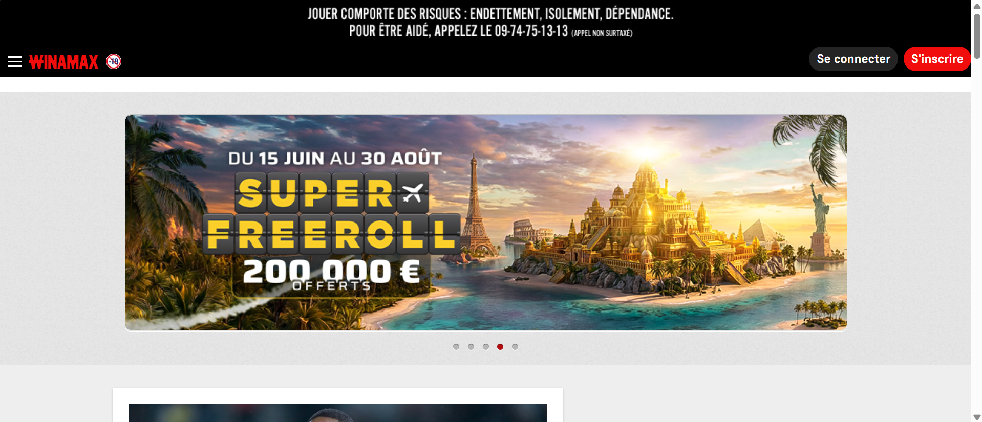 Winamax Online Casino